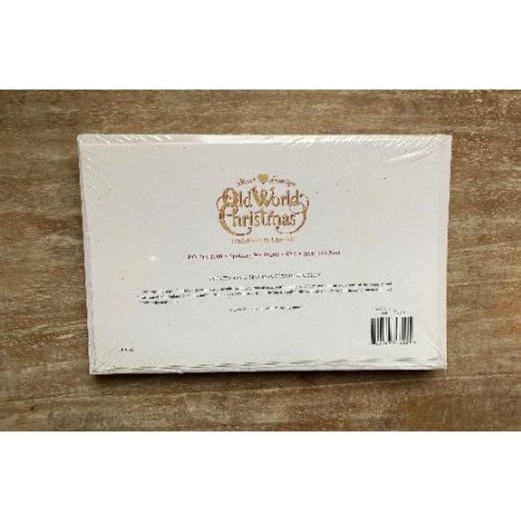 Floral For You Old World Christmas Card - Picture 2 of 4